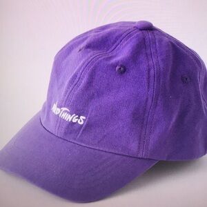 Purple Dad Things Baseball Cap